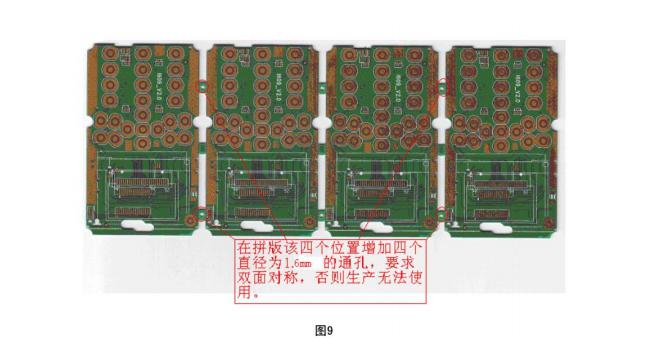 郵票孔PCB的拼版及連接筋規(guī)范